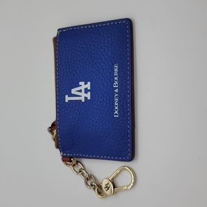 RARE Los Angeles Dodgers Dooney & Bourke Card Holder